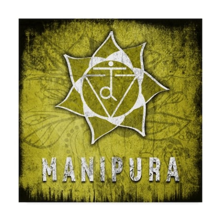 Lightboxjournal 'Yoga Symbol Manipura' Canvas Art,35x35